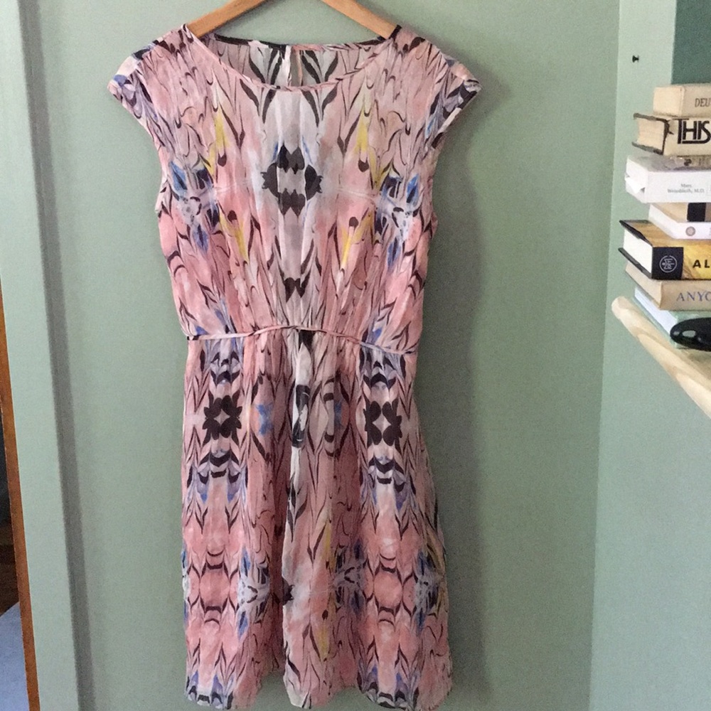 💯 silk J Crew dress with pockets